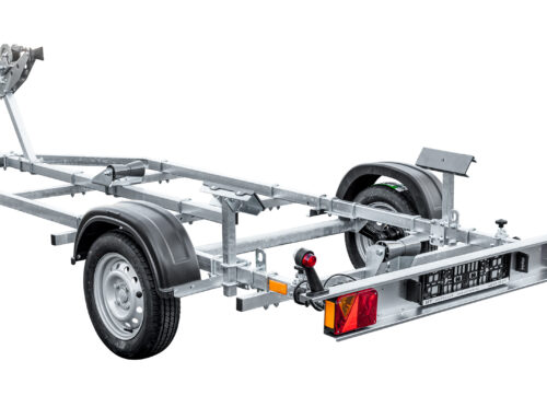 Przyczepa do przewozu łodzi